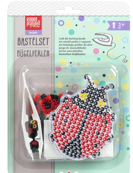 Knutselset Strijkkralen Lieveheersbeestje